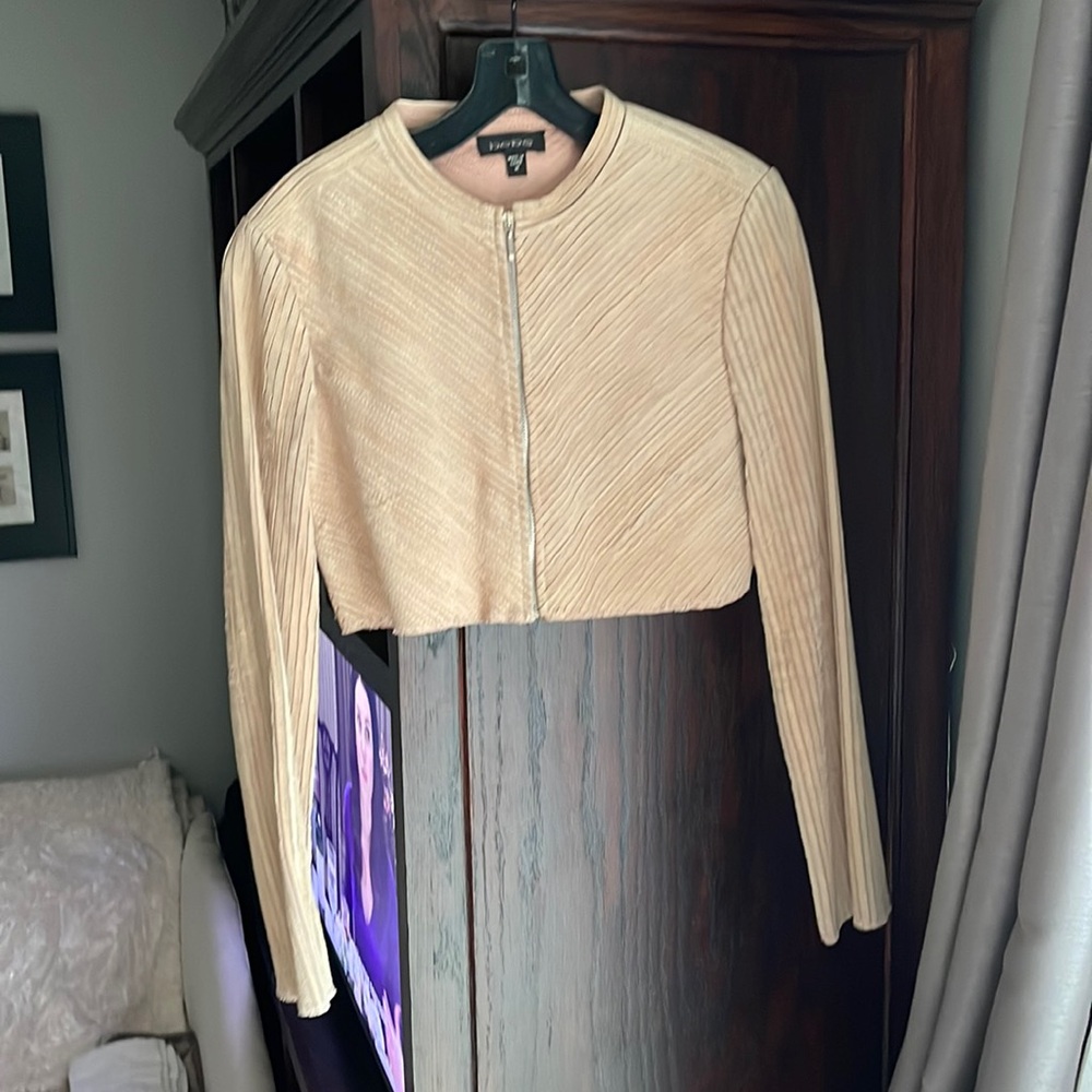 bebe leather jacket